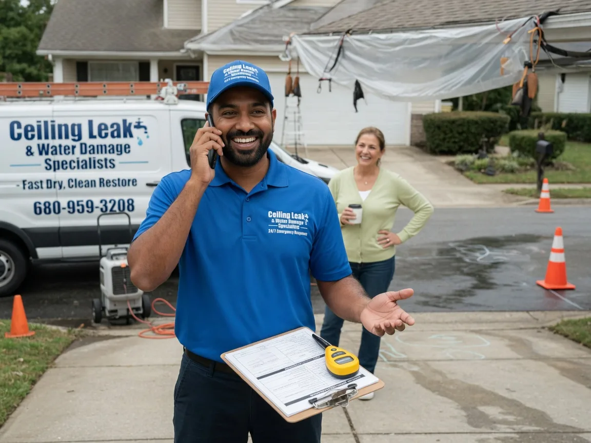 Ceiling Leak Cleanup Dover, NJ FAQs